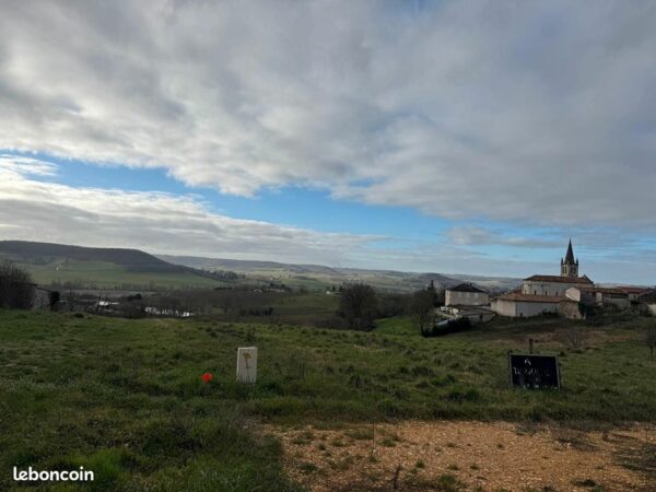 Terrain 1612 m² Cazideroque