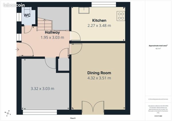 f96b3642f680b0a3457b88d477037b4900cff0cb Maison 5 pièces 80 m²