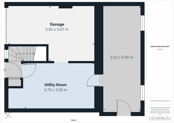 033148a34c6f8054daa14ead23196056d2c1c93b Maison de ville 4 pièces 69 m²
